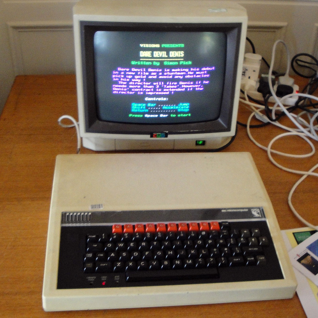 BBC Micro Computer and Monitor